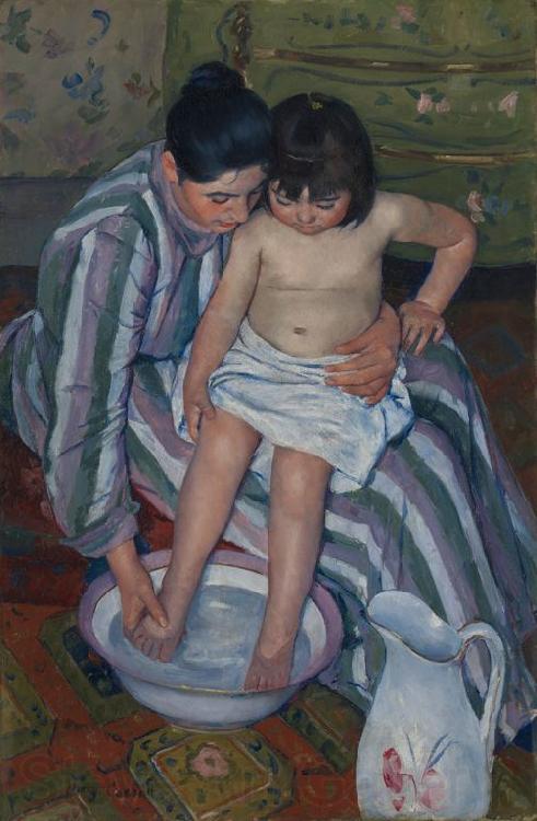 Mary Cassatt Child s Bath Spain oil painting art